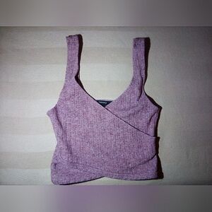 Forever 21 cropped/cross over tank